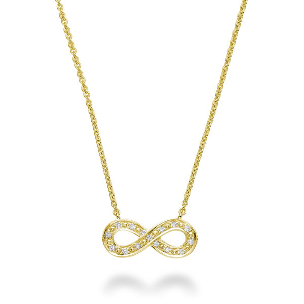 Infinity Diamond Necklace