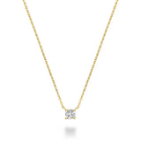 Solitaire Diamond Necklace