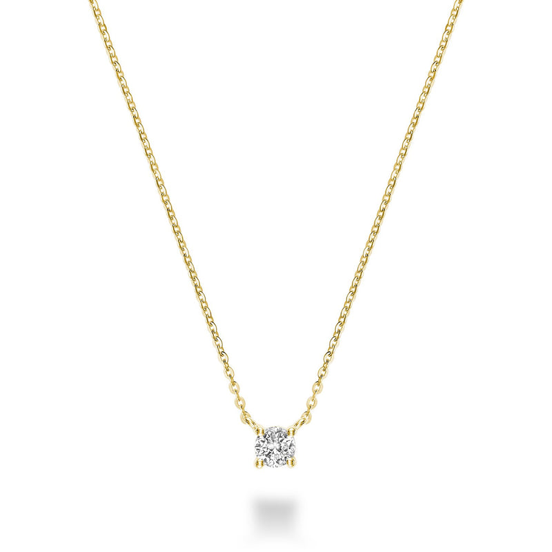 Solitaire Diamond Necklace