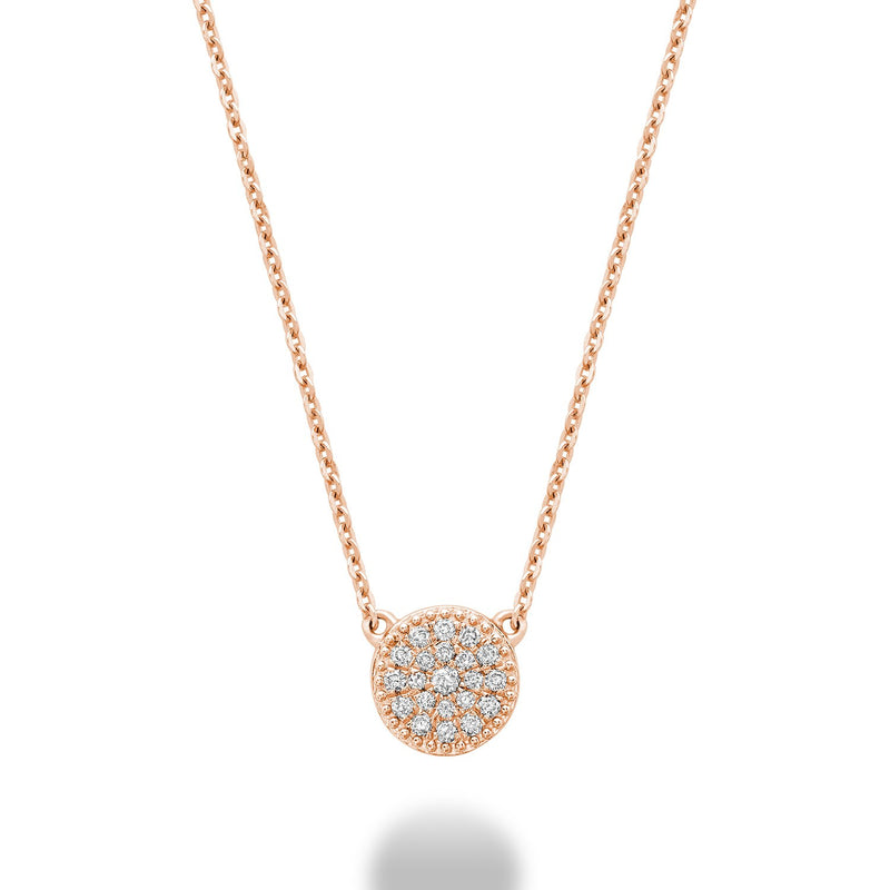 Round Diamond Necklace