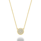 Round Diamond Necklace