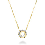 Whirl Diamond Pendant