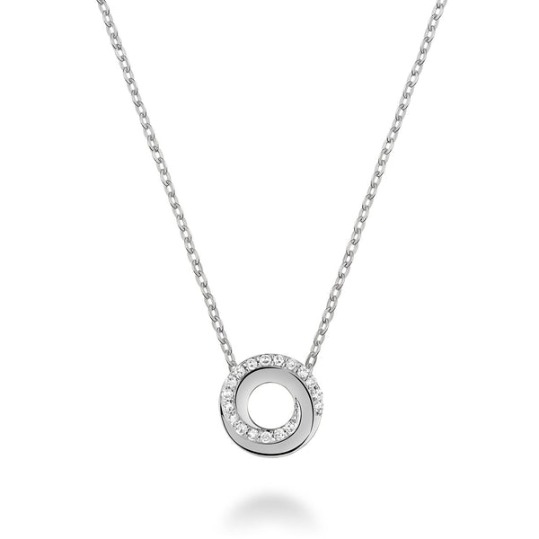 Whirl Diamond Pendant